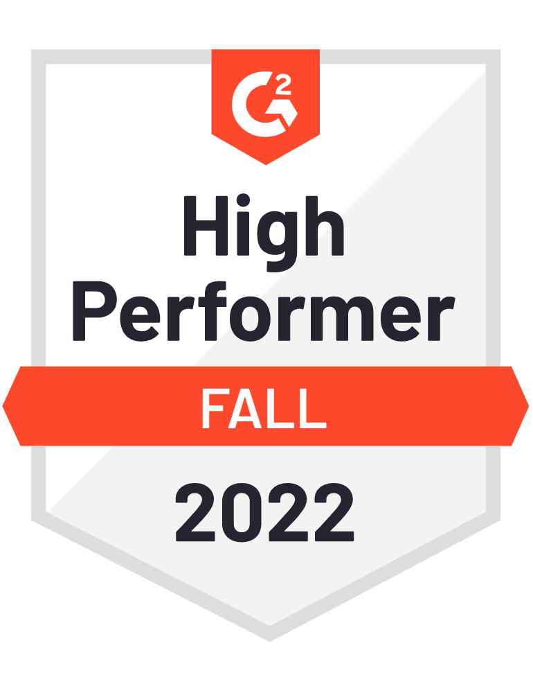 High Performer, Fall 2022